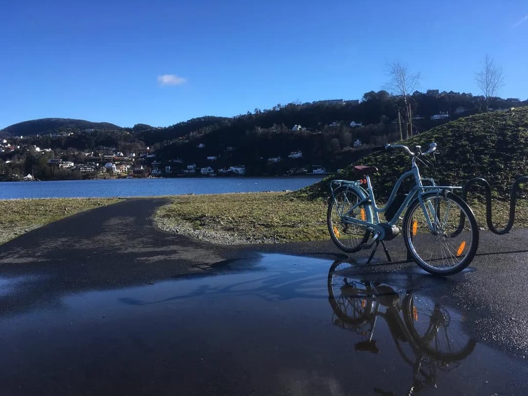 Grønne Sykkelruter, Bergen: Straume – Spelhaugen – Kanadaskogen – Laksevåg