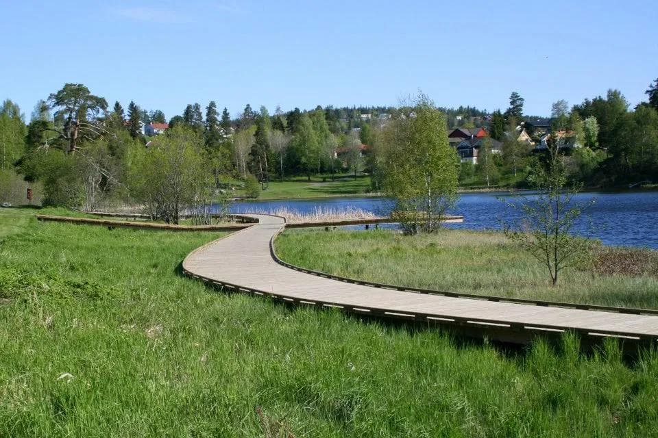 Lørenskog Langvannet Gang og sykkelvei