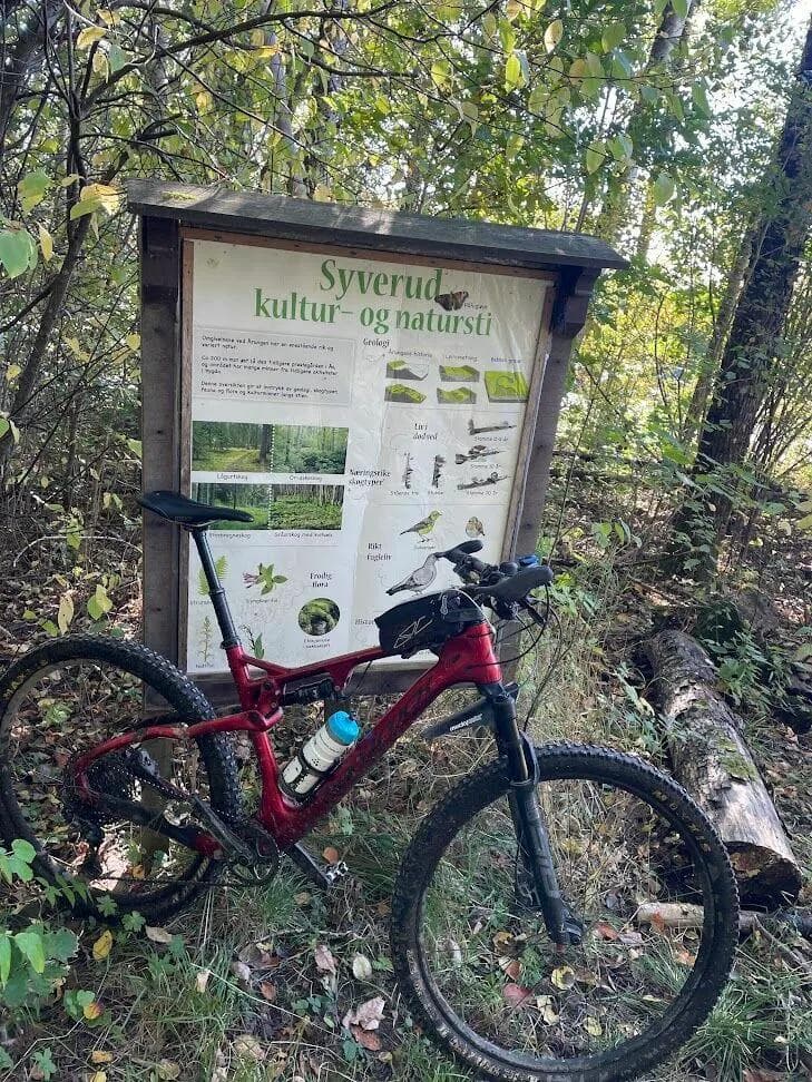 Årungen øst - stitur - "Sykling fra Ås" 2025