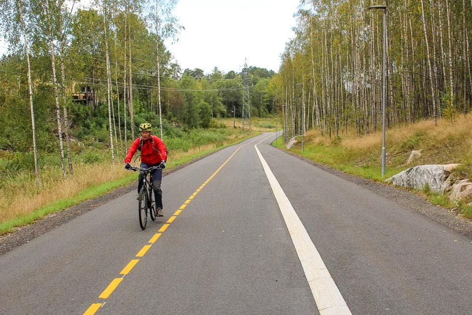 Grønne Sykkelruter, Oslo: Klemetsrud – Skulleruddumpa