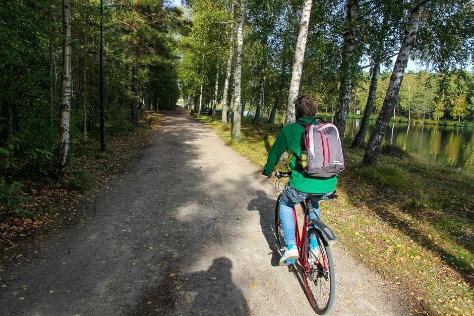 Grønne Sykkelruter, Nedre Glomma: Fredrikstad – Borredalsdammen – Greåker