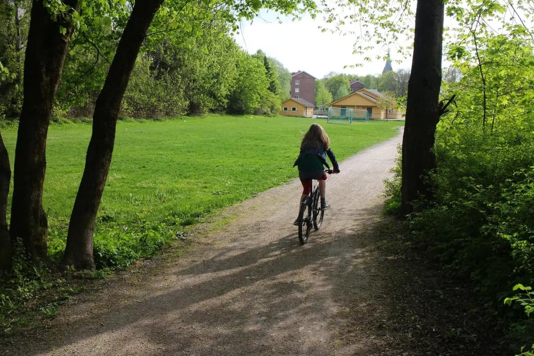 Grønne sykkelruter, Oslo: Nydalen – Majorstuen («Grønn rute»)