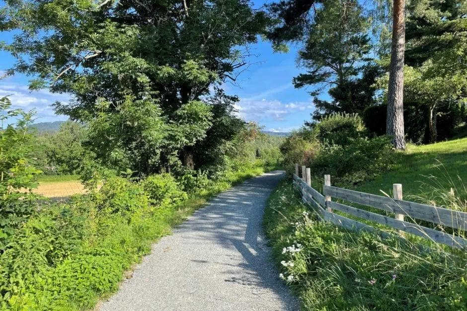 Grønne Sykkelruter, Oslo: Hosle – Gjønnes – Sandvika